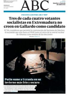 PUTIN SUME A UCRANIA EN SU INVIERNO MÁS FRÍO Y OSCURO