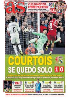 COURTOIS SE QUEDÓ SOLO