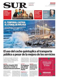 EL TEMPORAL CASTIGA AL LITORAL DE MÁLAGA