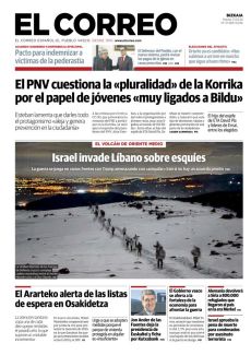ISRAEL INVADE LÍBANO SOBRE ESQUÍES