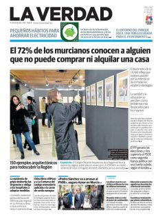 EL 72% DE LOS MURCIANOS CONOCEN A ALGUIEN QUE NO PUEDE COMPRAR NI ALQUILAR UNA CASA