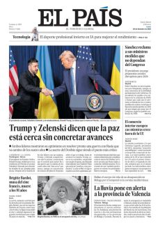 TRUMP Y ZELENSKI DICEN QUE LA PAZ ESTÁ CERCA SIN CONCRETAR AVANCES