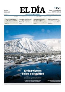 EMILIA VISTE EL TEIDE DE NAVIDAD