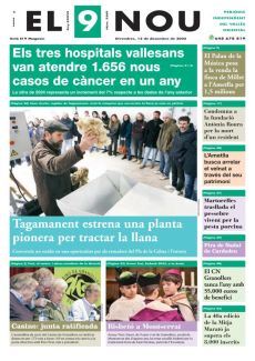 TAGAMANENT ESTRENA UNA PLANTA PIONERA PER TRACTAR LA LLANA