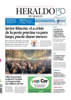 MILES DE PERSONAS RECIBEN LA NAVIDAD EN ZARAGOZA BAJO DOS MILLONES DE LEDS