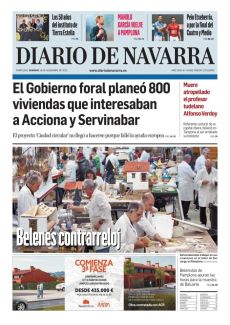 EL GOBIERNO FORAL PLANEÓ 800 VIVIENDAS QUE INTERESABAN A ACCIONA Y SERVINABAR