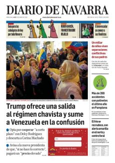 TRUMP OFRECE UNA SALIDA AL RÉGIMEN CHAVISTA Y SUME A VENEZUELA EN LA CONFUSIÓN