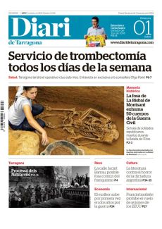 LA FOSA DE LA BISBAL DE MONTSANT EXHUMA 50 CUERPOS DE LA GUERRA CIVIL