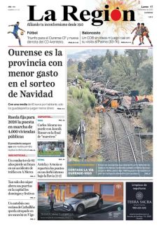 CORTADA LA VÍA OURENSE-VIGO