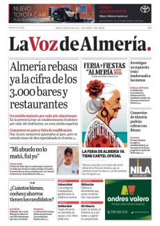 ALMERÍA REBASA YA LA CIFRA DE LOS 3.000 BARES Y RESTAURANTES