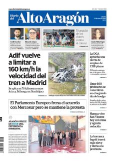 ADIF VUELVE A LIMITAR A 160 KM/H LA VELOCIDAD DEL TREN A MADRID