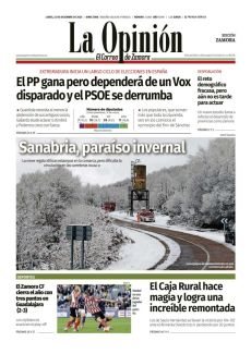 SANABRIA, PARAÍSO INVERNAL