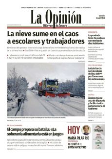 LA NIEVE SUME EN EL CAOS A ESCOLARES Y TRABAJADORES